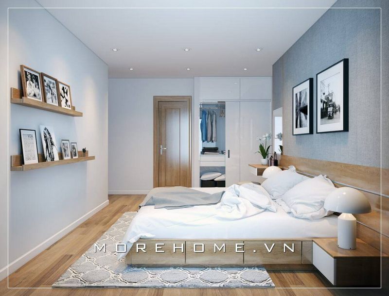 Giường ngủ có ngăn kéo hiện đại